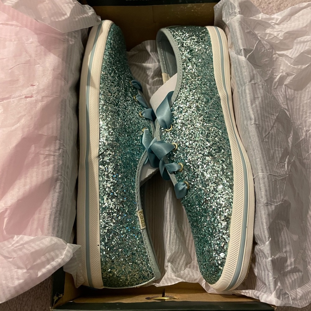 Baby blue KEDS by KATE SPADE - Never Used